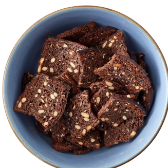  Set of 4 bowls Bitz Wood Ocean 12 cm - 4