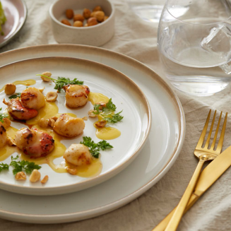 Talerz Bitz Gastro Cream&Cream 27 cm - 4