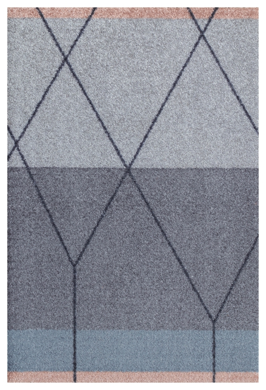 Dywanik Mette Ditmer Linea All-Round Dark Grey 55×80 cm