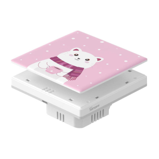 Ozdobna osłona / nakładka na dotykowy włącznik T5 SONOFF Cartoon 1C - 4