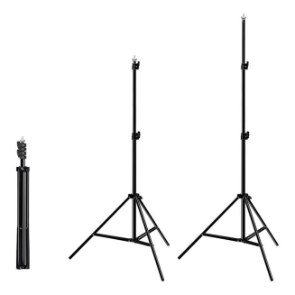  Set/Tripod for mounting a photographic background Puluz 2x3m + photographic backgrounds 3 pcs PKT5205 - 2
