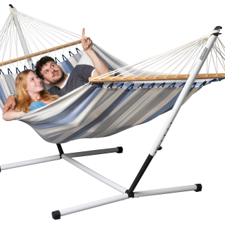 Stojak na hamak Double La Siesta Nautico Cool Grey - 3