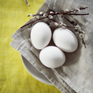 Serweta Lapuan Kankurit Usva yellow 47x47 cm - 5