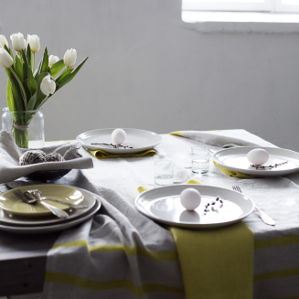Lapuan Kankurit Usva napkin yellow 47x47 cm - 6