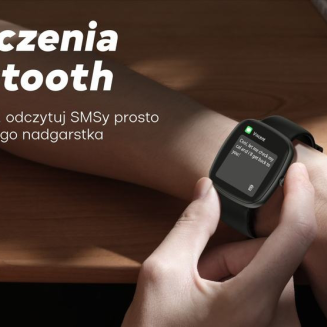 Smartwatch Damski GRAVITY GT18-7 Beżowy Pasek Silikonowy + Czarny Pasek - 18