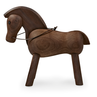  Wooden figurine Kay Bojesen Horse walnut 14 cm - 2