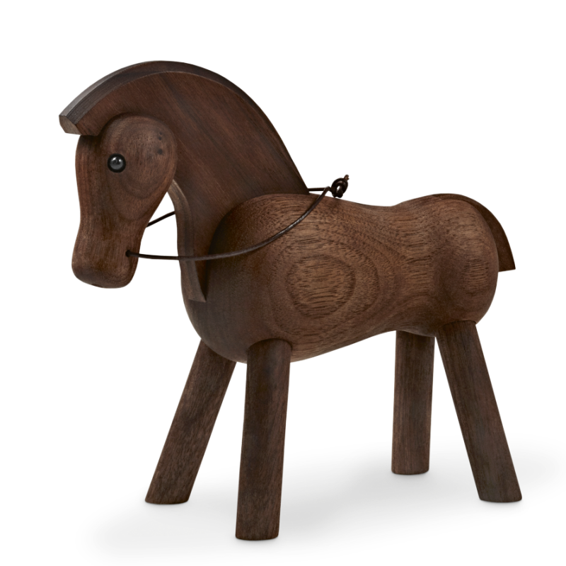  Wooden figurine Kay Bojesen Horse walnut 14 cm