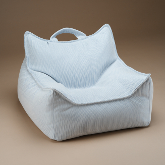 Pufa dziecięca Wigiwama Beanbag Chair OUTDOOR Azure - 5