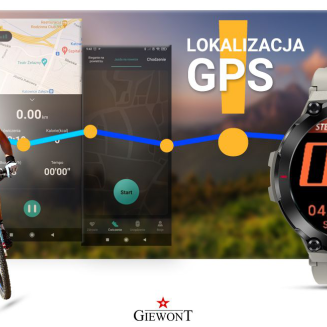 Smartwatch GIEWONT Pionier GPS GW460-3 - Light Stone - 5