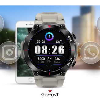 Smartwatch GIEWONT Pionier GPS GW460-3 - Light Stone - 7