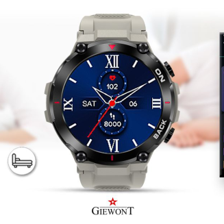 Smartwatch GIEWONT Pionier GPS GW460-3 - Light Stone - 11