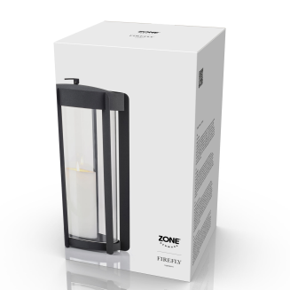 Lampion na świecę Zone Denmark Firefly Black 35 cm - 4