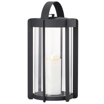  Zone Denmark Firefly Black 35 cm candle lantern