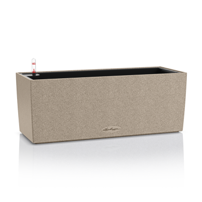 Donica Lechuza Balconera Stone 50 | 80 piaskowy beż