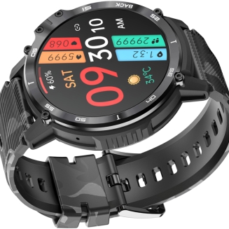 Smartwatch Męski RUBICON RNCF08 Black/Moro SMARUB232 - 3