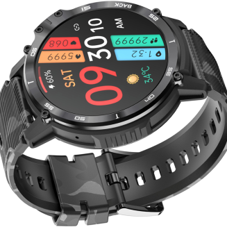 Smartwatch Męski RUBICON RNCF08 Black/Moro SMARUB232 - 3
