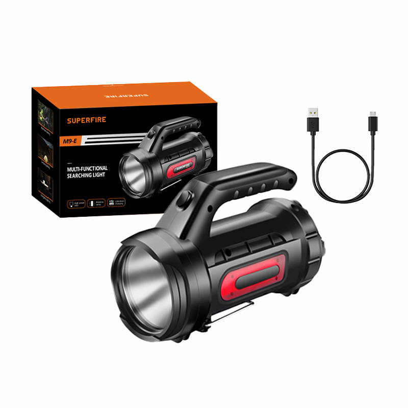  SUPERFIRE M9-E flashlight luminous flux 900lm USB