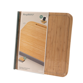 Bambusowa deska do krojenia z podstawką pod tablet BergHOFF Balance 45x40 cm - 2