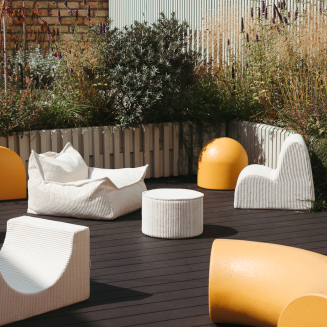 Fotel dziecięcy Wigiwama Beanbag Chair Marshmallow - 6