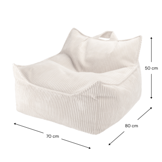  Wigiwama Beanbag Chair Marshmallow - 7