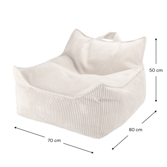 Fotel dziecięcy Wigiwama Beanbag Chair Marshmallow - 7