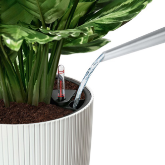 Donica Lechuza Cilindro Color 23 piaskowy brąz - 4