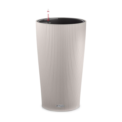  Lechuza Cilindro Color 23 planter sand brown