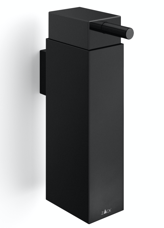 Zack Linea Wall Soap Dispenser Black