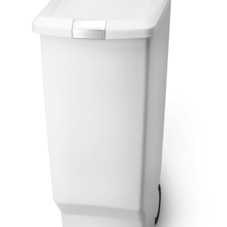 Kosz Simplehuman Slim 40l biały - 2