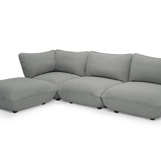 Pokrycie na siedzisko Fatboy Sumo Hocker Mouse Grey - 5