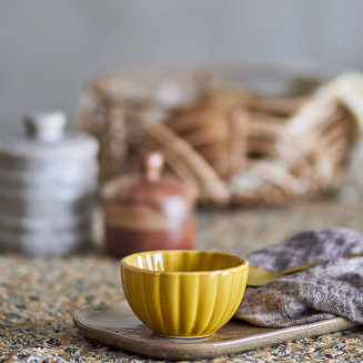  Bloomingville Latina Yellow bowl 9 cm - 2