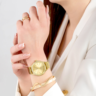 Zegarek Damski Giewont Sapphire Złoty GW1140-B3 - 5