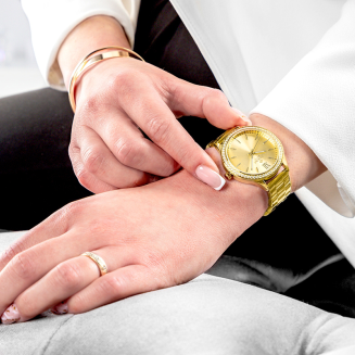 Zegarek Damski Giewont Sapphire Złoty GW1140-B3 - 6