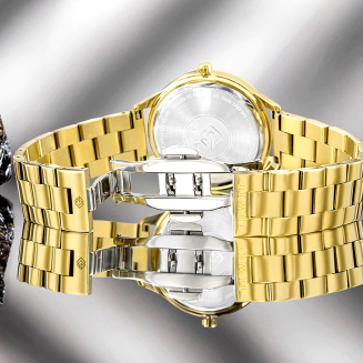 Zegarek Damski Giewont Sapphire Złoty GW1140-B3 - 8