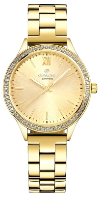 Zegarek Damski Giewont Sapphire Złoty GW1140-B3