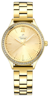 Zegarek Damski Giewont Sapphire Złoty GW1140-B3