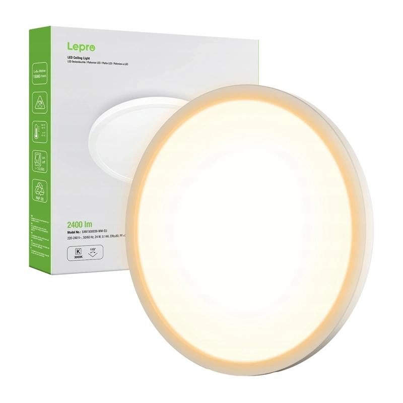 Lampa sufitowa LEPRO 1500039-WW-EU 24W 2400lm
