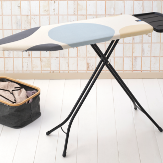 Deska do prasowania Brabantia C 124x45 cm z podstawą na generator pary i pokrowcem Spring Bubbles PerfectFlow - 7