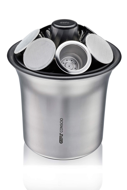  Gefu Conscio container for used coffee capsules
