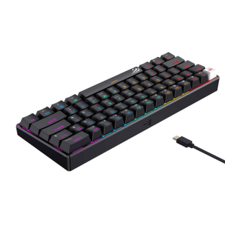 Przewodowa klawiatura mechaniczna / gamingowa RGB Havit KB903L (czarna) (QWERTY) - 4