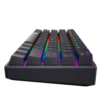 Przewodowa klawiatura mechaniczna / gamingowa RGB Havit KB903L (czarna) (QWERTY) - 5
