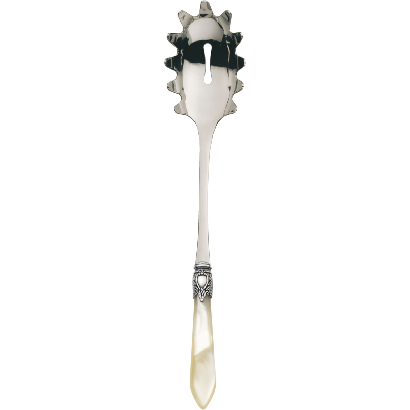 Łyżka do spaghetti Casa Bugatti Oxford Ivory/Old Silver