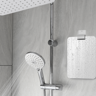 Lustro prysznicowe Zack Potes mat 16 cm - 2