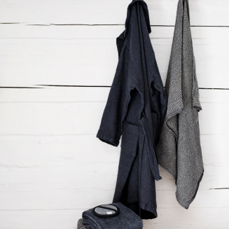 Szlafrok Lapuan Kankurit Terva black-graphite L - 4