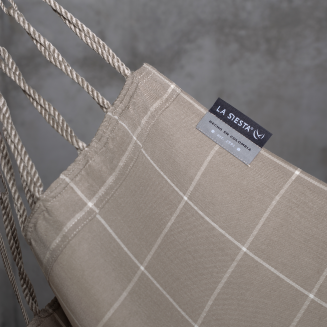 Fotel hamakowy La Siesta Udine Outdoor Almond ze stojakiem - 9