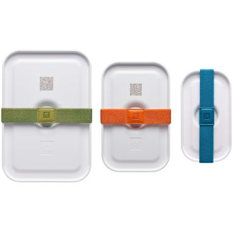 Zestaw 3 kolorowych opasek do pojemników Zwilling Fresh & Save - 12