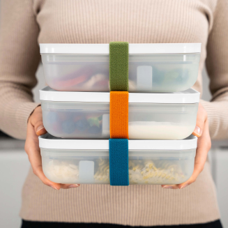 Zestaw 3 kolorowych opasek do pojemników Zwilling Fresh & Save - 5