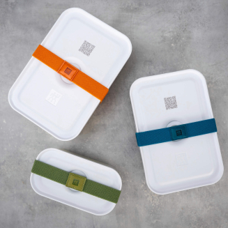  Set of 3 colorful bands for Zwilling Fresh & Save containers - 2