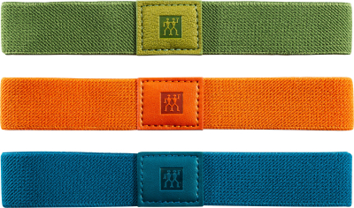 Zestaw 3 kolorowych opasek do pojemników Zwilling Fresh & Save