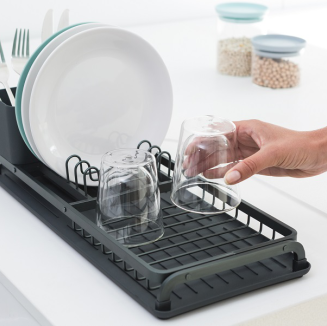 Ociekacz do naczyń Brabantia 46x20 cm ciemnoszary - 4